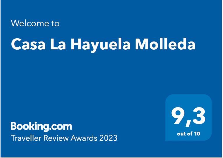 הוילה Casa La Hayuela Molleda מראה חיצוני תמונה